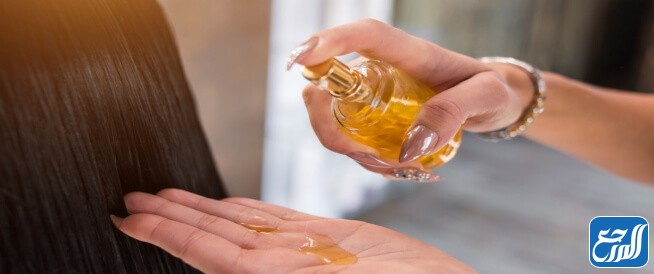 كم مدة الزيت على الشعر الجاف والدهني