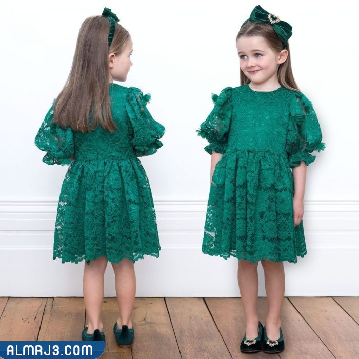 لبس اليوم الوطني السعودي 92 للاطفال ، أفكار لبس اليوم الوطني للبنات