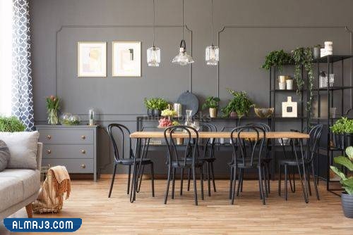صور ديكورات غرفة طعام مفتوحة على الصالة 2023