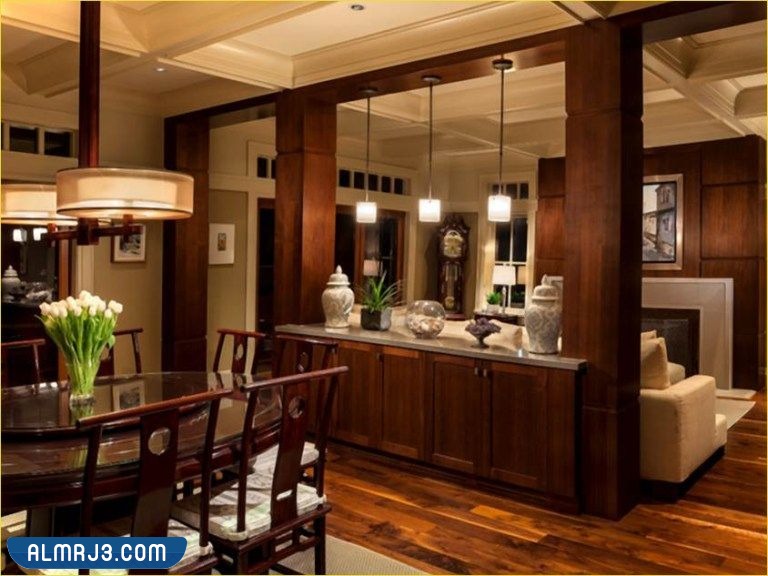 صور ديكورات غرفة طعام مفتوحة على الصالة 2023