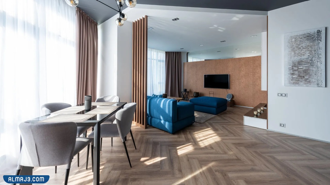 صور ديكورات غرفة طعام مفتوحة على الصالة 2023