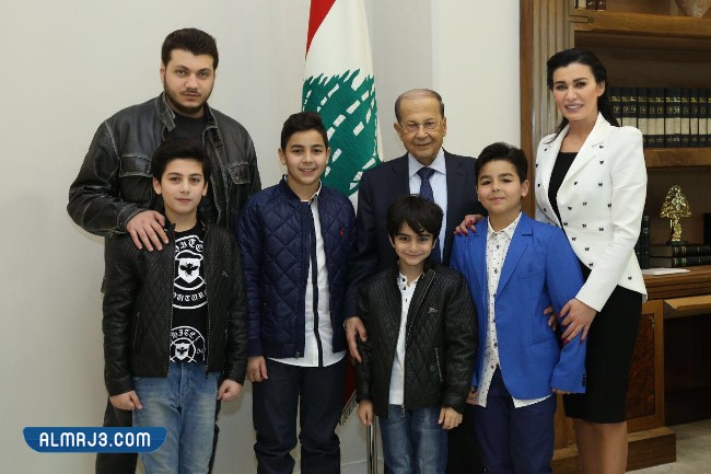 من هم اولاد نادين الراسي بالصور