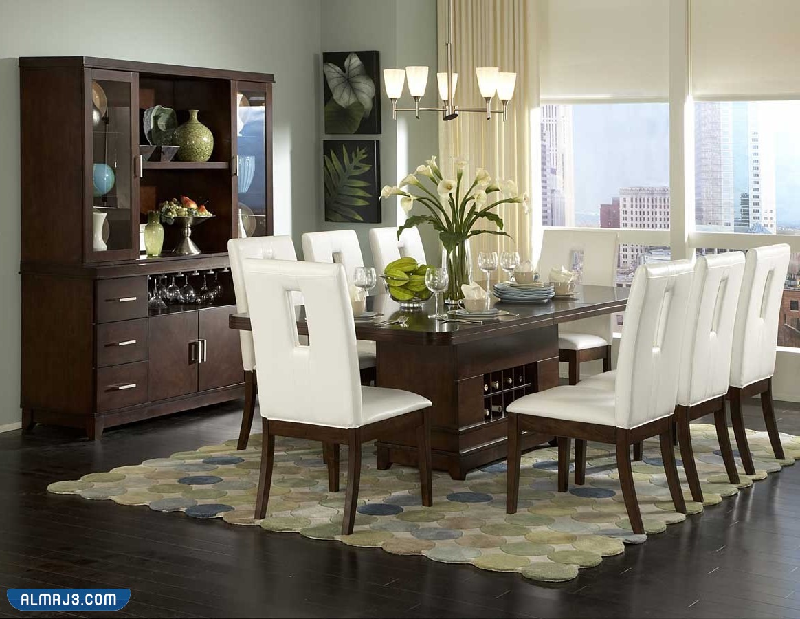 صور تصميمات غرف الطعام المودرن