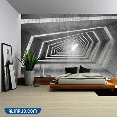 ورق جدران ثلاثي الابعاد للمجالس 2023 فخم