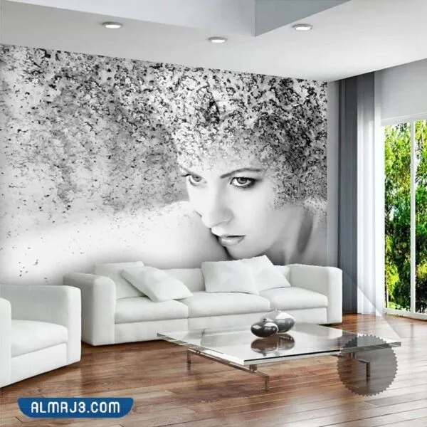 ورق جدران ثلاثي الابعاد للمجالس 2023 فخم