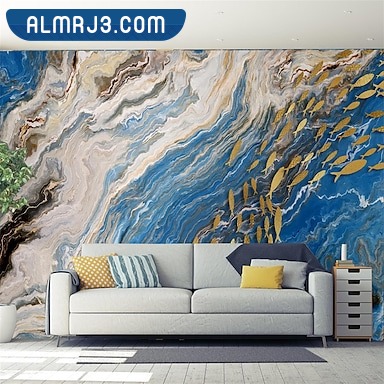 ورق جدران ثلاثي الابعاد للمجالس