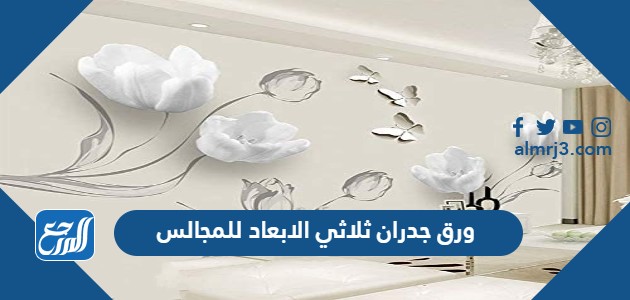 ورق جدران ثلاثي الابعاد للمجالس 2023 فخم