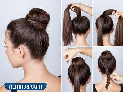 تسريحات شعر للمدرسة للشعر المتوسط