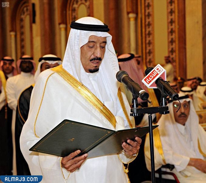 صور مراسم تجديد البيعة الثامنة للملك سلمان