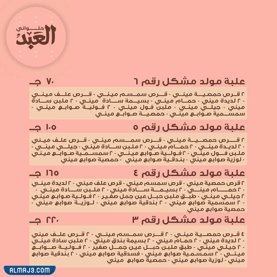 أسعار حلاوة المولد 2023 بالصور