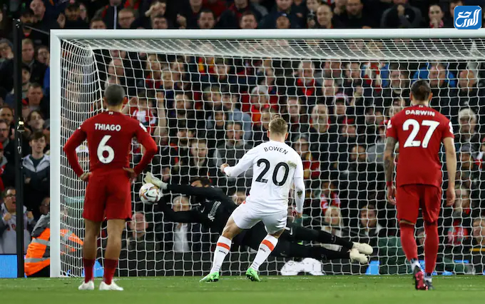 نتيجة مباراة ليفربول ووست هام يونايتد