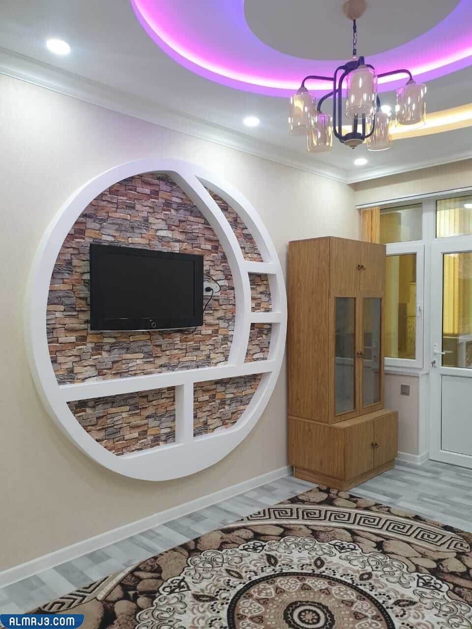 أفخم شاشات بلازما ديكورات شاشات جبس بورد 2023