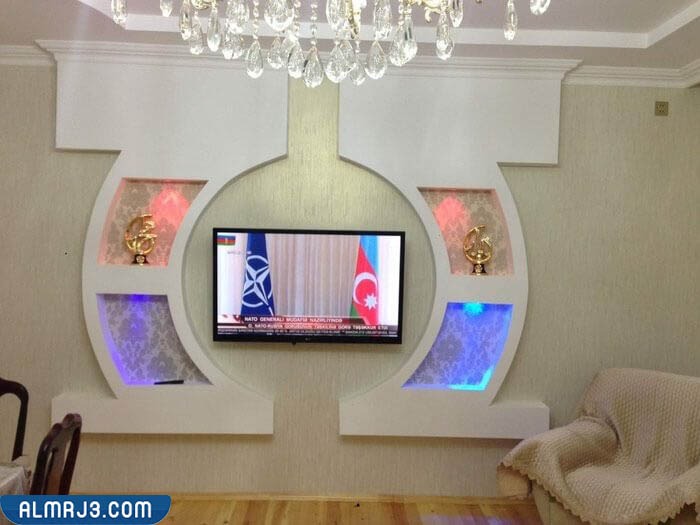 أفخم شاشات بلازما ديكورات شاشات جبس بورد 2023