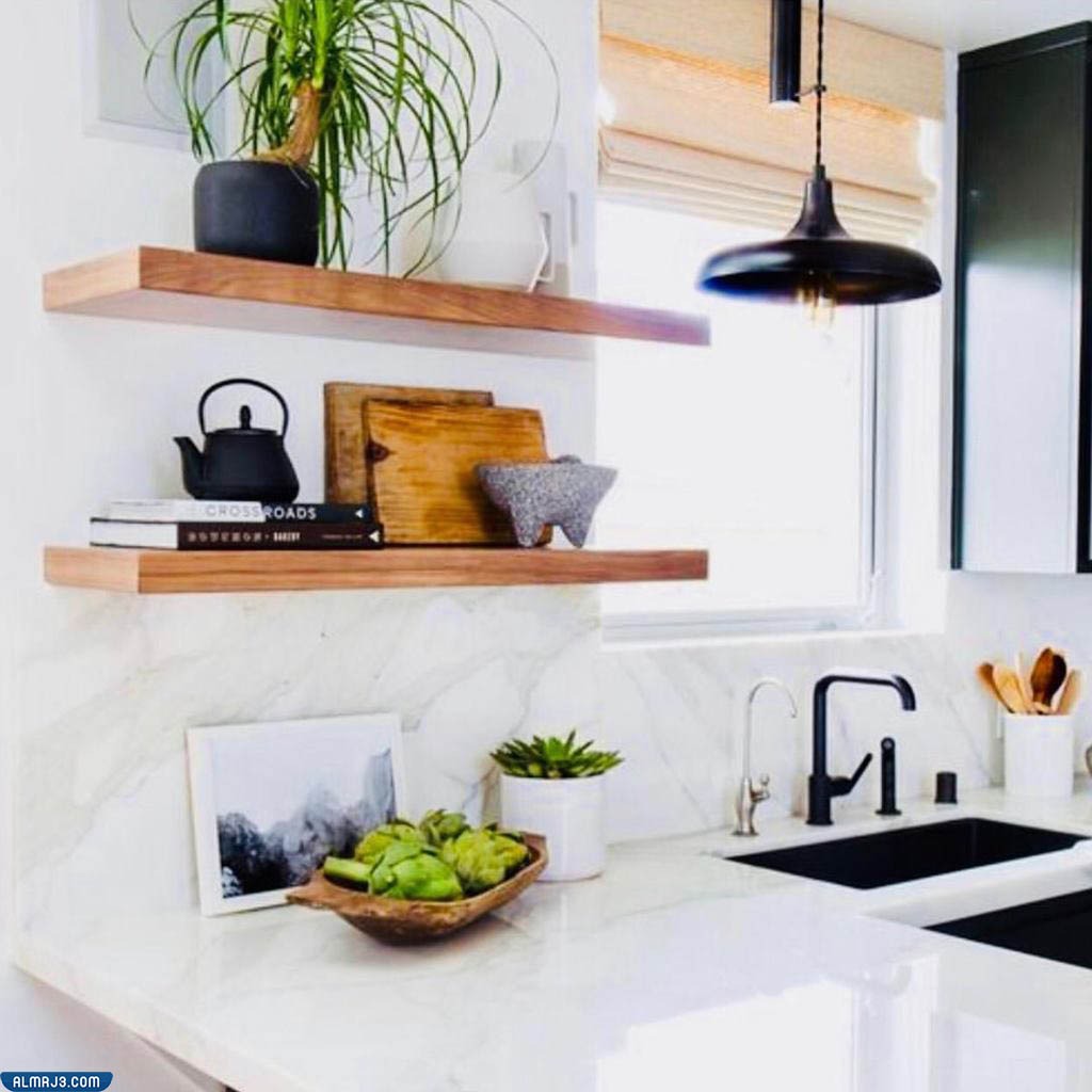 افكار لاستغلال المطابخ صغيره المساحة