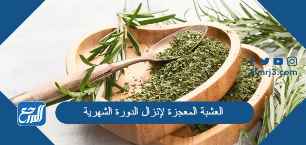 العشبة المعجزة لإنزال الدورة الشهرية