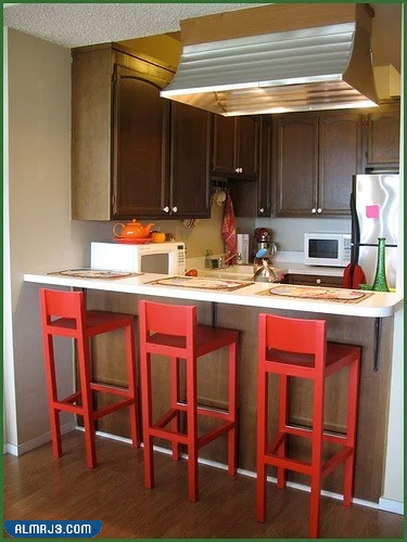 حيلة المطبخ الأمريكي المفتوح على الصالة للمطابخ الضيقة