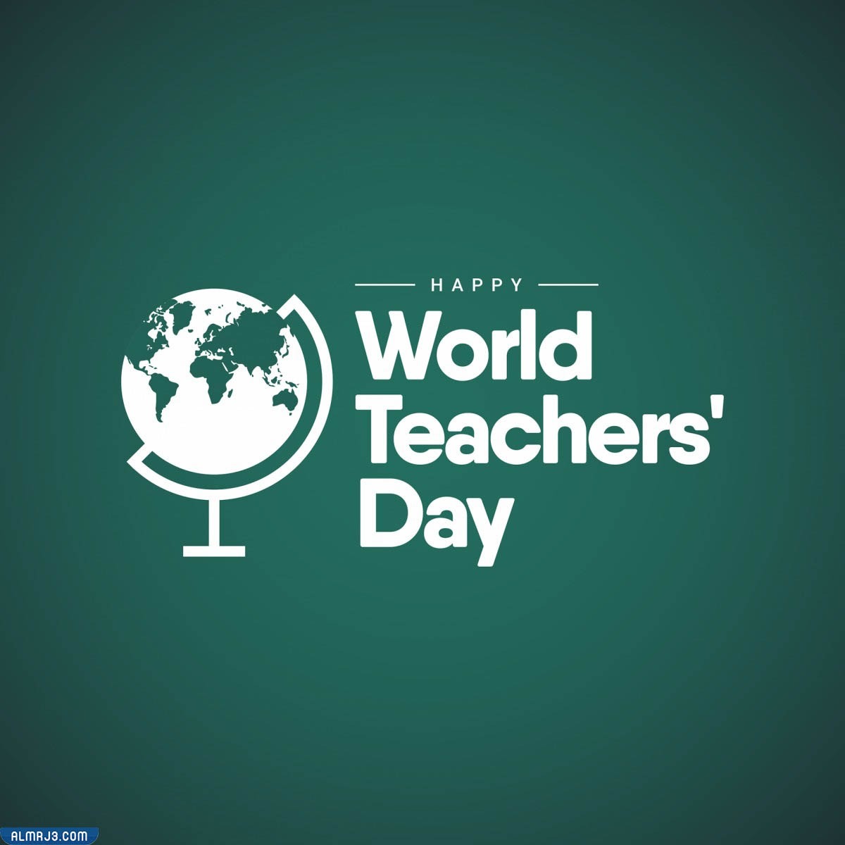 بطاقة يوم معلم سعيد Happy Teachers Day