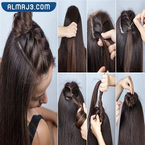 تسريحات شعر للمدرسة للشعر المتوسط