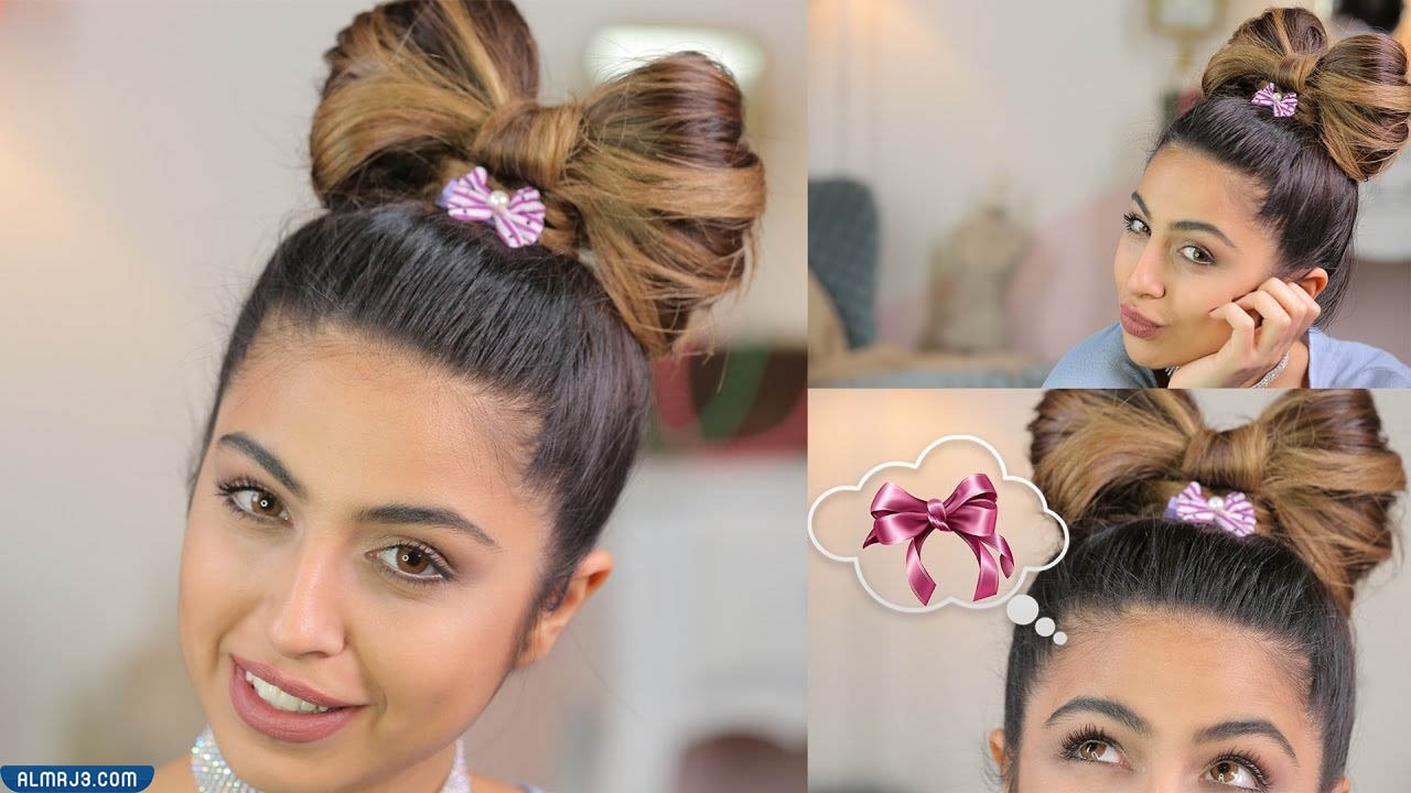 تسريحات شعر سهلة وسريعة بالخطوات