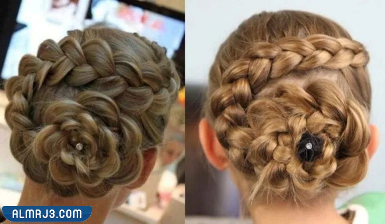 تسريحة الكعكتين المتوازيتين