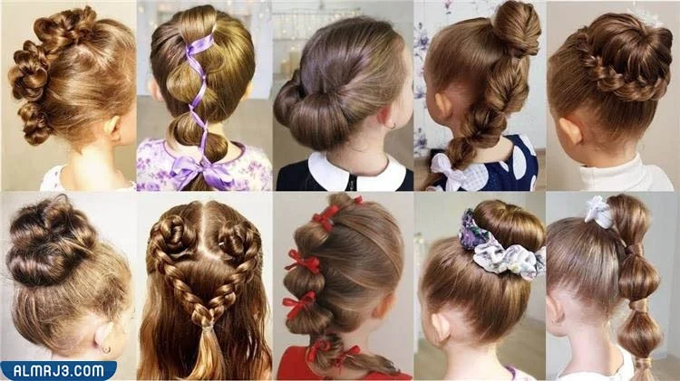 تسريحة الكعكتين المتوازيتين