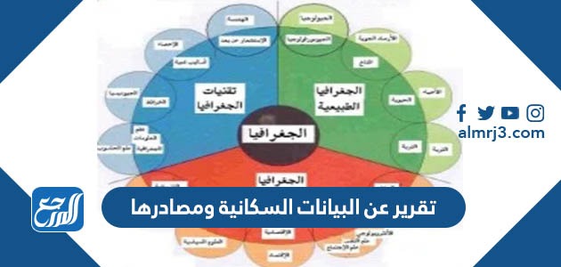 تقرير عن البيانات السكانية ومصادرها