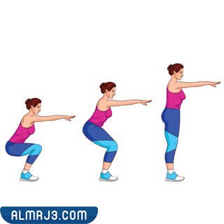 تمرين القرفصاء Squats