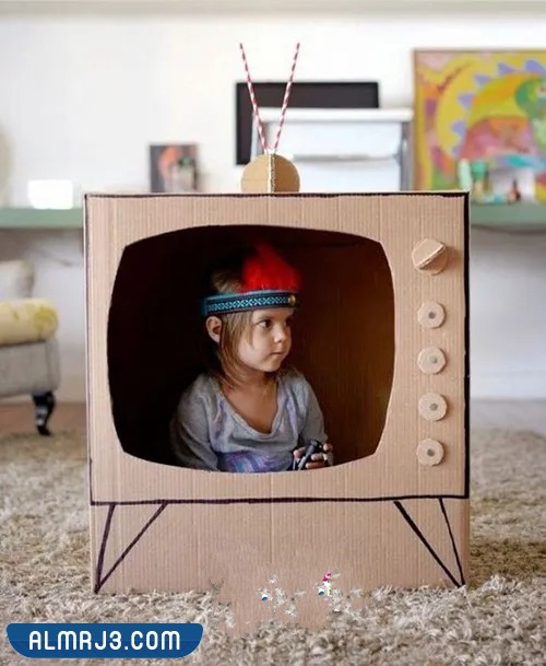 جهاز تلفزيون من الكارتون