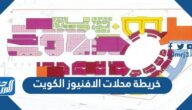 خريطة محلات الافنيوز الكويت