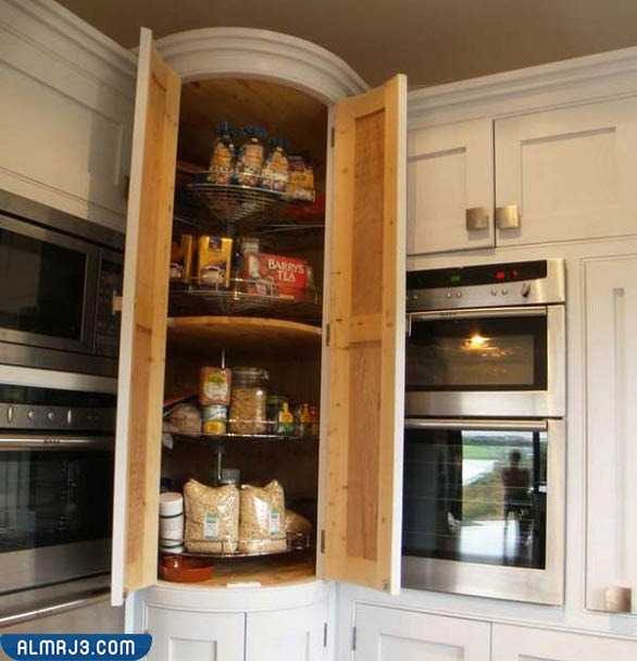 افكار لاستغلال المطابخ صغيره المساحة