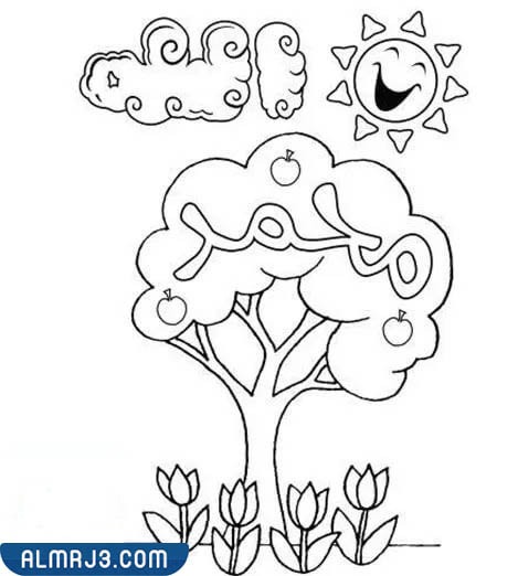 رسومات المولد النبوي للأطفال جاهزة للطباعة