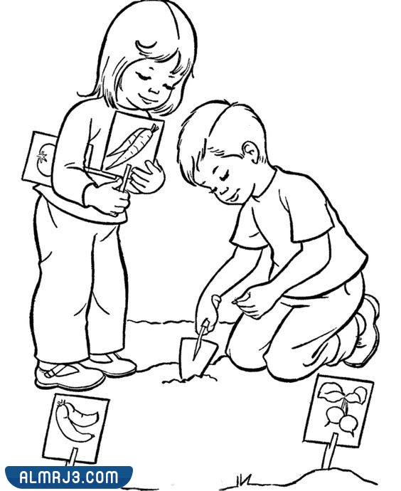 رسومات بسيطة عن البيئة