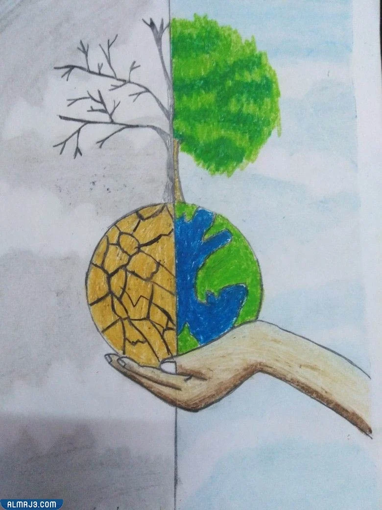 رسومات عن المحافظة على البيئة للأطفال