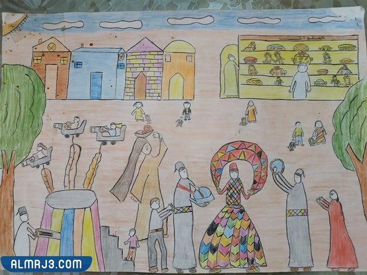 رسومات عن المولد النبوي الشريف للاطفال جاهزة للطباعة