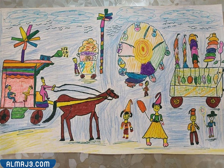 رسومات عن المولد النبوي الشريف للاطفال جاهزة للطباعة