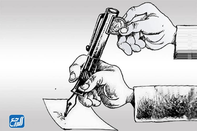 رسومات للتلوين عن الفساد