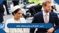 سبب  طلاق الأمير هاري وميغان ماركل