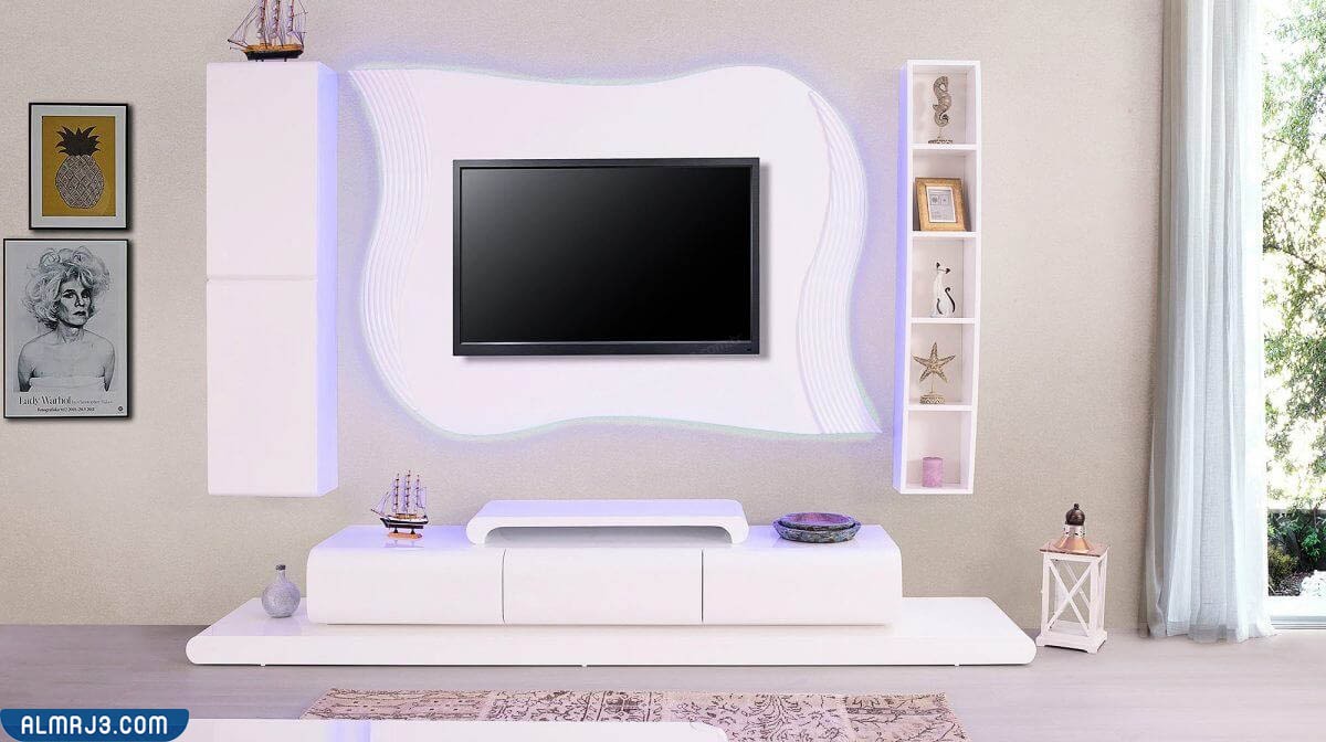 شاشات بلازما ديكورات شاشات جبس بورد