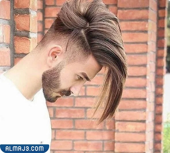 قصات شعر رجالي للشعر الطويل