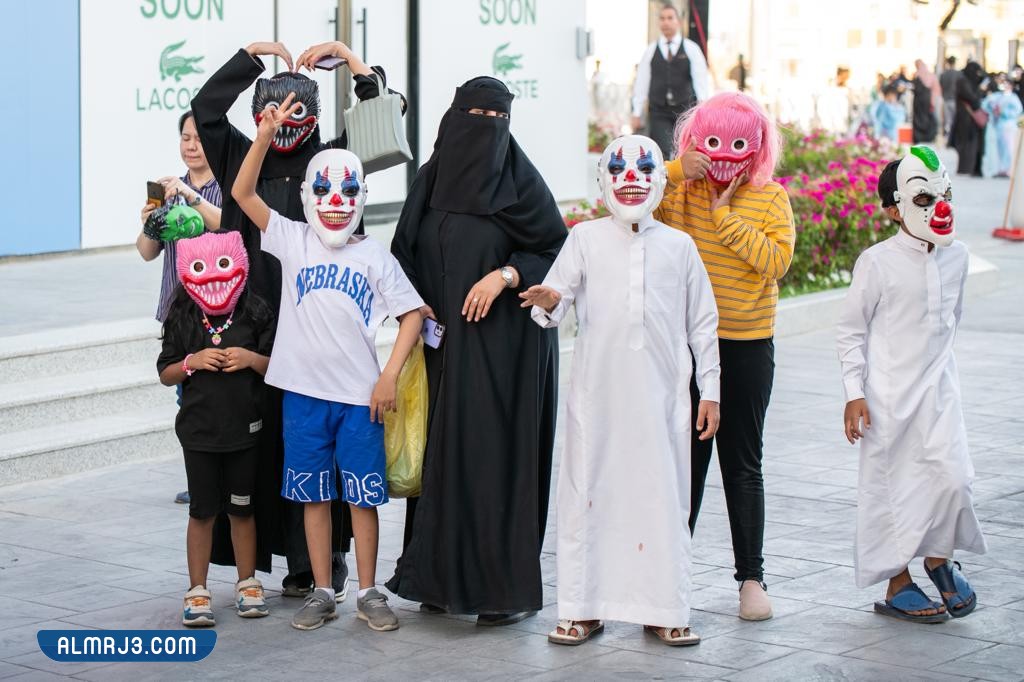 صور الاحتفال بالهالوين موسم الرياض