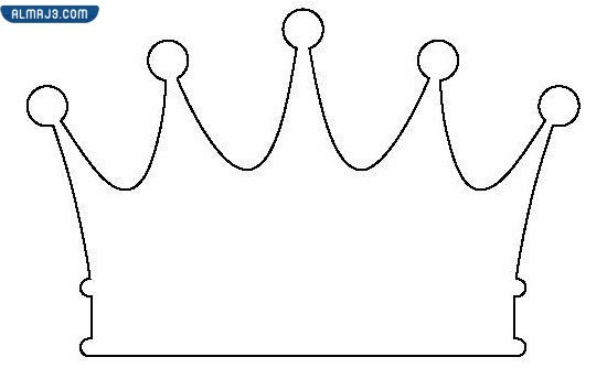 صور رسومات تاج المولد النبوي للأطفال للتلوين 2022