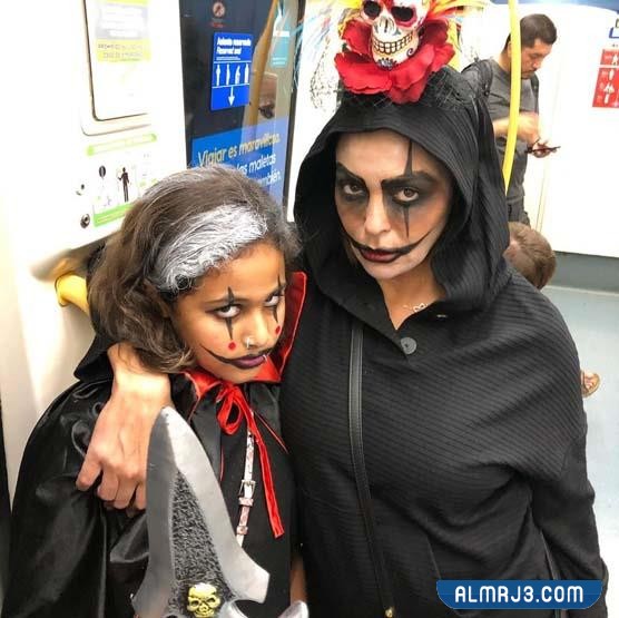 صور مشاهير العرب في الهالوين