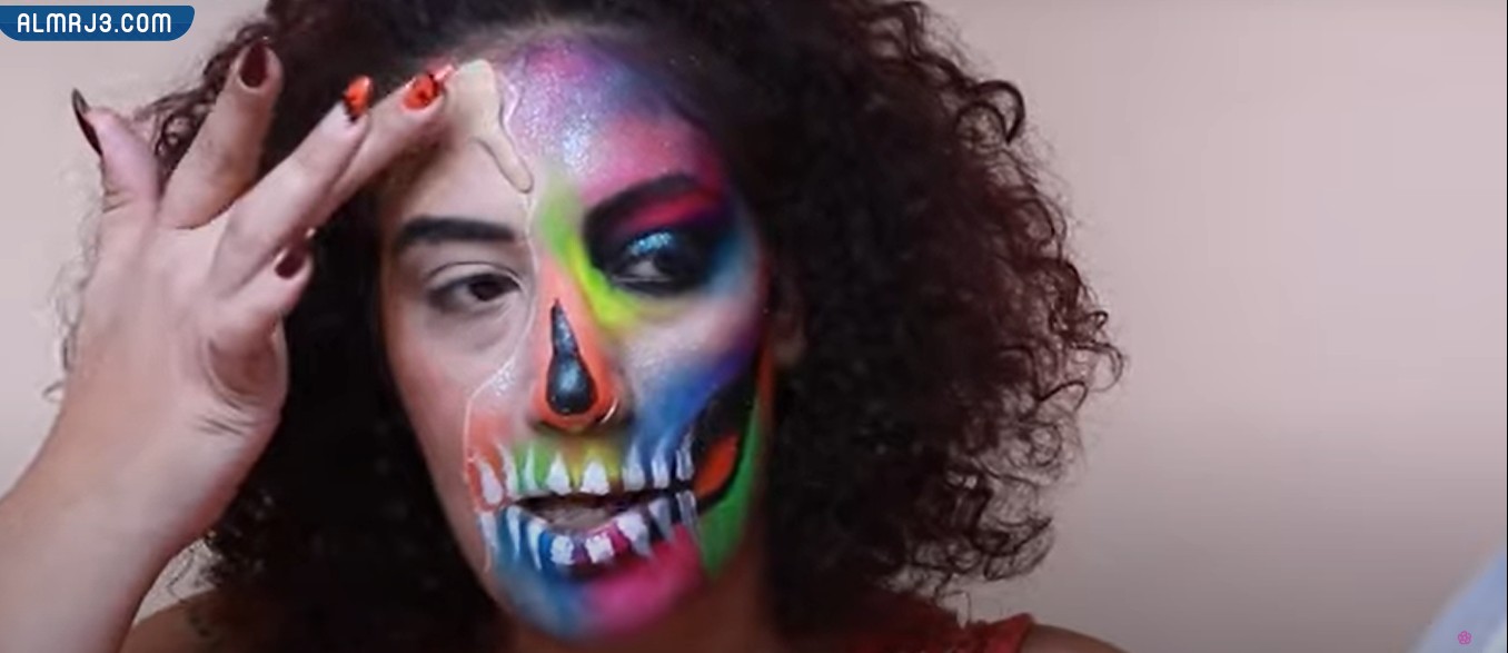 طريقة تطبيق ميك اب هالوين بالخطوات