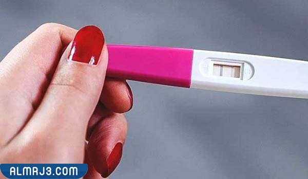 ظهور خط خفيف في اختبار الحمل قبل موعد الدورة