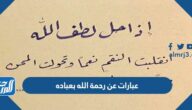 عبارات عن رحمة الله بعباده