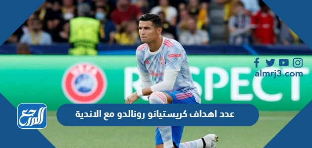 عدد اهداف كريستيانو رونالدو مع الاندية