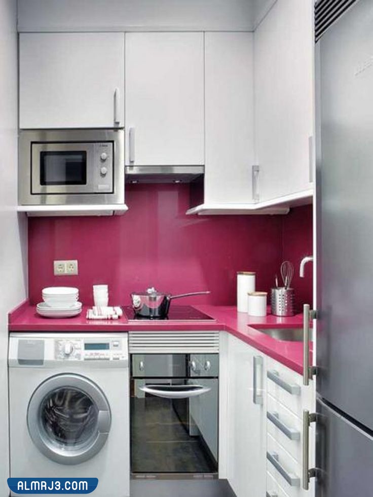 افكار لاستغلال المطابخ صغيره المساحة