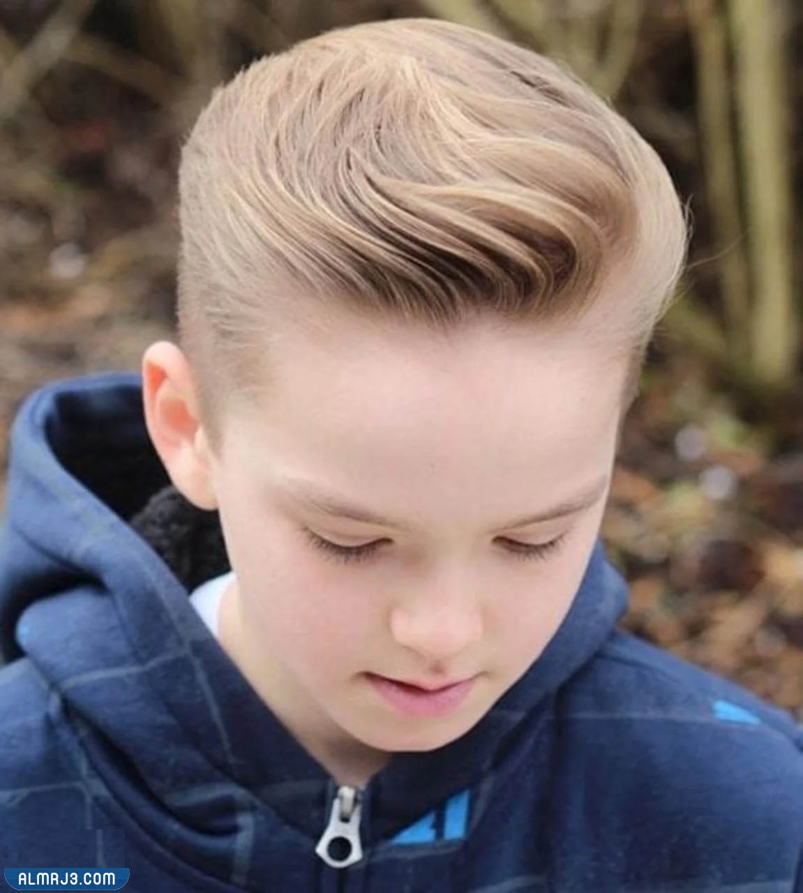 قصات شعر اطفال اولاد مدرج