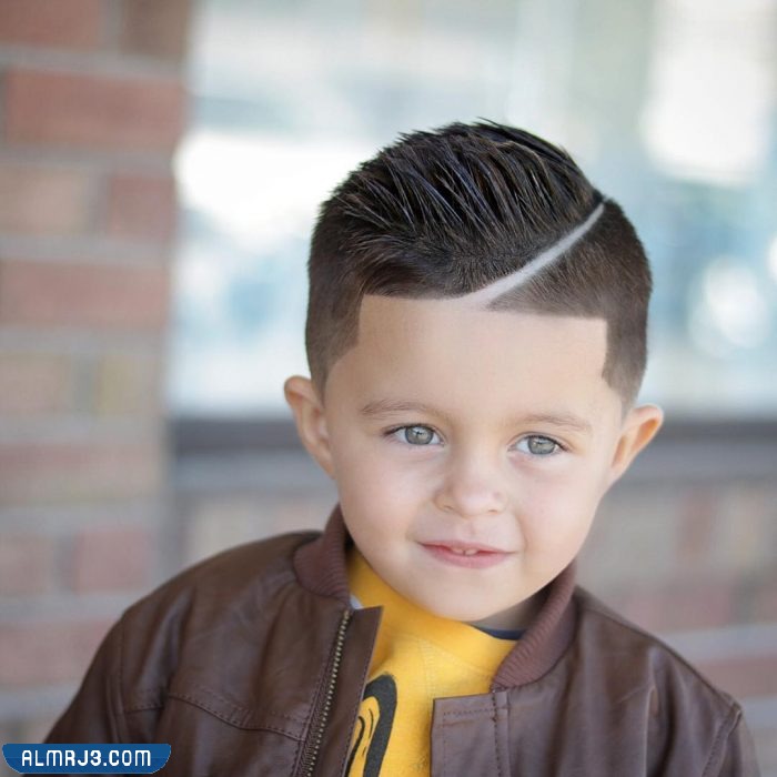 قصات شعر مدرج على الموضة للأطفال الذكور