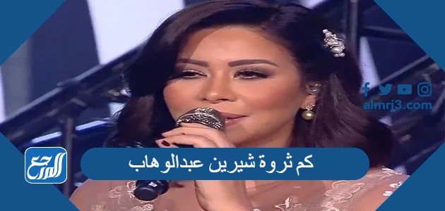 كم ثروة شيرين عبدالوهاب بالجنيه المصري والدولار